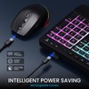 Wireless Keyboard and Mouse Combo - Dual System RGB Backlit