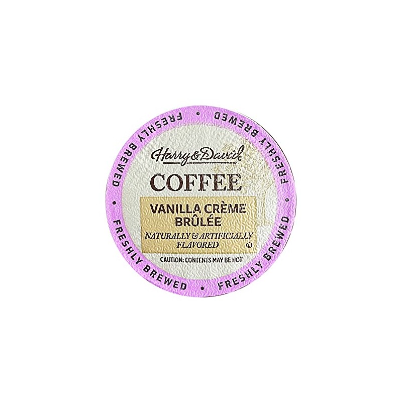 Harry & David Single Serve Coffee (Vanilla Creme Brulee, 100