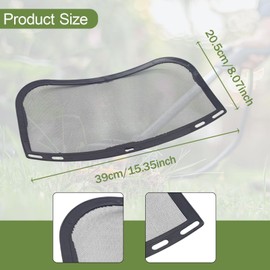 Perfeclan Face Shield Replacement Full Face Shield,Accessories, Faceshield Replacement Visor,for Landscaping Trimming,Weeding