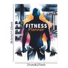 Gym Journal - Workout Notebook,Daily Notebook Health Tracker for Training