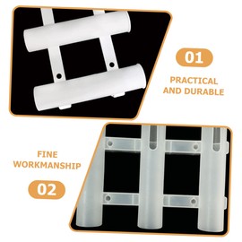 GANAZONO 1set Fishing Rod Rack for Yacht Kayak Rod Holders Stopper Slot Convenient Fishing Accessory
