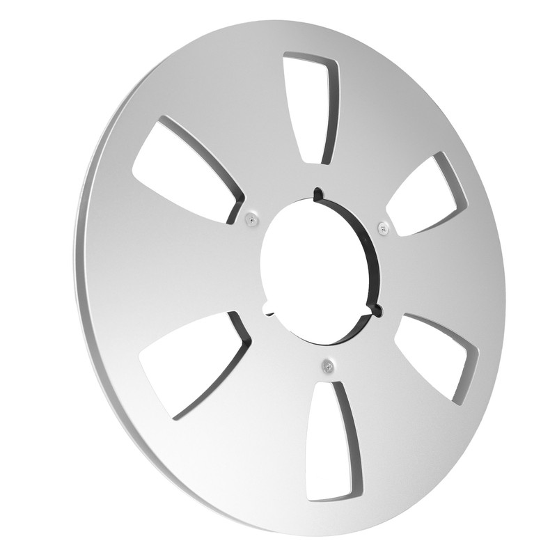 1/4 10.5 Inch Empty Tape Reel 6 Hole Aluminum Alloy