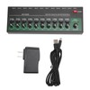 10 Channel Sound Mixer Independent Volume Control Knob Professional Multichannel