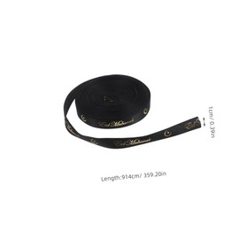 LABRIMP Ramadan Festival Decoration Ribbon Mesh Wide Thick Wreath Making Supplies