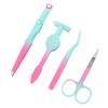 Healeved 1 Set Beauty Eyelash Curler Curler False Eyelash Eyeliner