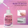 Regalatic Nail Glue Super Strong Brush-On Nail Glue For False