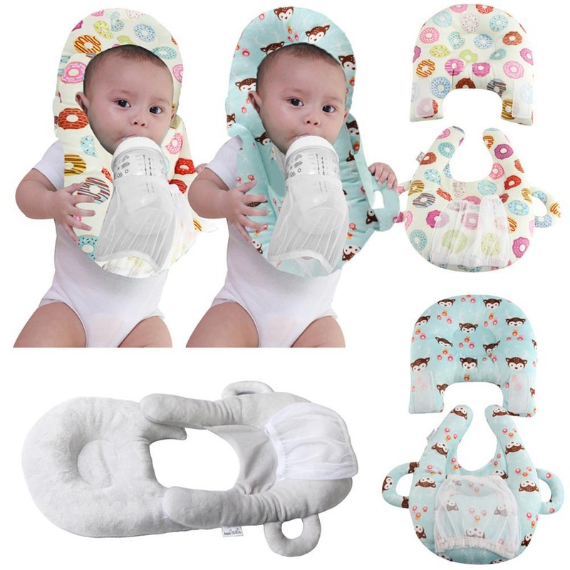 Multifunctional Portable Baby Feeding Pillows Detachable Self Feeding Lounger Baby