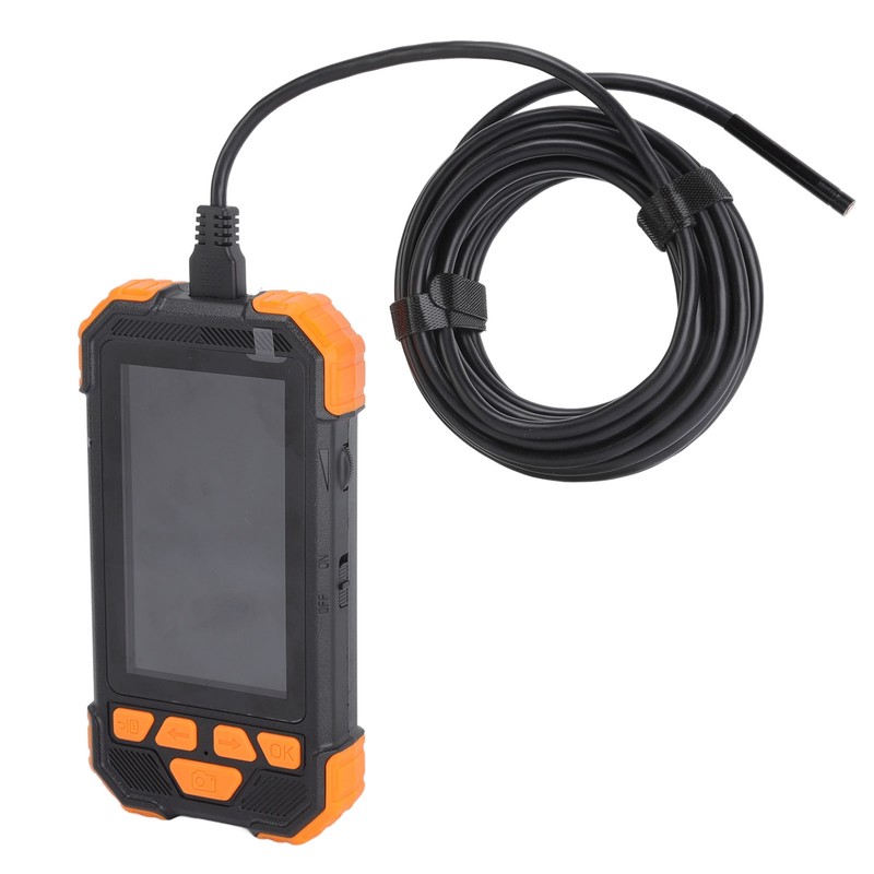 5.5mm Lens Borescope Camera 4.3in IPS Screen IP67 Waterproof Digital
