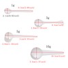 ONLYKXY 1/3/5/10g Measuring Spoons Coffee Protein Milk Powder Scoops Spoon