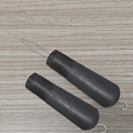 Ansevo Button Hook and Zipper Pull, Button Assist Helper Device One Handed for Easy Buttoning Adaptive Equipment Suitable for Seniors or Others with Disabilities (2PCS)
