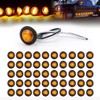 50 Luces LED de 3/4 Pulgadas 12V para Luces de