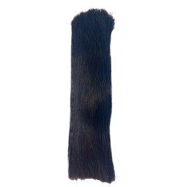 Soft Natural Black Horse Tail Hair - 1/4 lb Horse Hair for Styling & Weaving