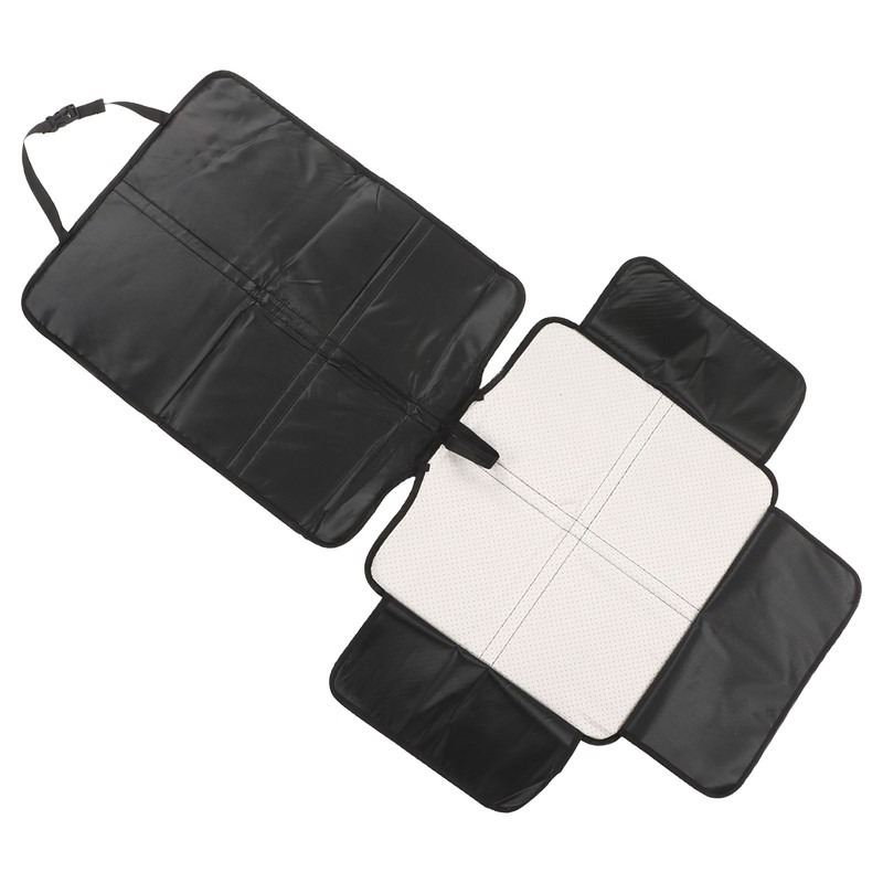Baby Car Seat Protector with Mesh Storage Pocket Wear Resistant