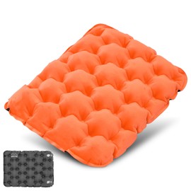 Stadium Cushion Inflatable Travel Seat Cushion Outdoor Seat Mat Ultralight Air Cushion Portable Waterproof Seat Pads for Camping Boating Concerts Hiking Office Chair Airplane