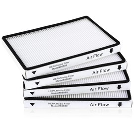 Leadaybetter for Kenmore HEPA Filter 86889, 4 Pack for Kenmore EF-1 Upright Vacuum Cleaner Replacement Set, Compare to Part # 86889