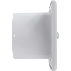 Vent Systems 100 mm Electric Bathroom Fan - White with Motion Sensor and Timer - Wall, Ceiling Mounted - Low Noise Extractor Fan - Energy Efficient Fan for Home, Kitchen, Garage