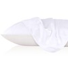 LilySilk Silk Cushion Cover, Plain, Cotton Underside, with Zip, Reversible