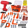 48-Piece Children's Tool Box Set, Toy Drill Tool Belt, Tool
