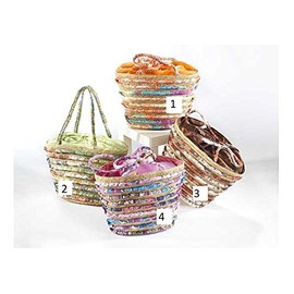 Süße Strohtaschen mit Innenfutter und kleinem Gecko - Taschen-Schlüsselanhänger