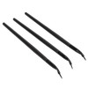 Bent Eyeliner Brush, 3pcs Pro Makeup Ultra Fine Angled Gel