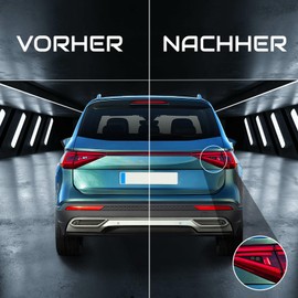 C041 Rear Lights Film Set Sticker Tint Film Tailored Tailored (Dark Grey)