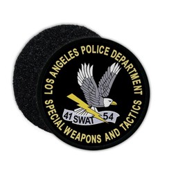 Copytec Patch LAPD Swat Team Los Angeles Police Department Special Weapons USA #30402