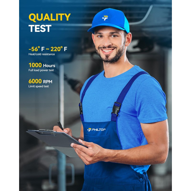 PHILTOP New Alternator Compatible With 2004-2006 Chevy Colorado, 2004-2006 GMC