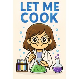 Let Me Cook (Lab Girl Edition): A Fun Lined Notebook for Brilliant Young Scientists and Curious Minds