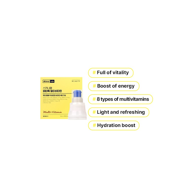 skinny lab [skinny lab]Vita-Tok Multi-Vitamin (7ea / 1 Week Supply)