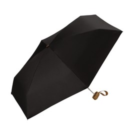 Wpc. 801-11949 Parasol, Light Shielding Inside Color, Tiny Black, 19.7 inches (50 cm), Completely Blackout, 100% UV Protection, For Both Sun and Rain, For Both Sun and Rainy Weather