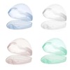 PandaEar Pacifier Nipple Holder Case Container Boxes (4 Pack)| Universal