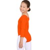 Hamishkane Children's Girls' Microfibre Jersey Dance Gymnastics Ballet Long Sleeve