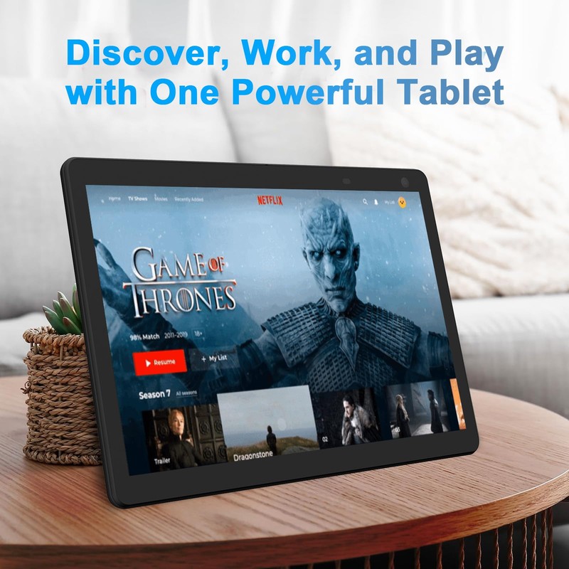 COOPERS Android Tablet 10 inch, 4GB RAM+32GB ROM Computer Tablets