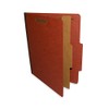 ALL-STATE LEGAL Pressboard Classification File Folder, 1 Divider, 1 1/2"
