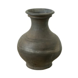 Artissance AM80641218 17" H Large Earthy Gray Ceramic Indoor Outdoor Pottery, Home and Garden Vase (Décor)
