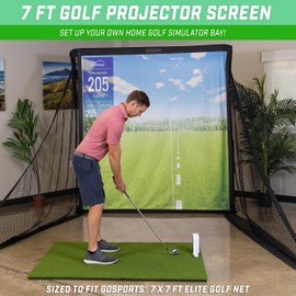 GoSports Golf Simulator Impact Screen - Choose Size