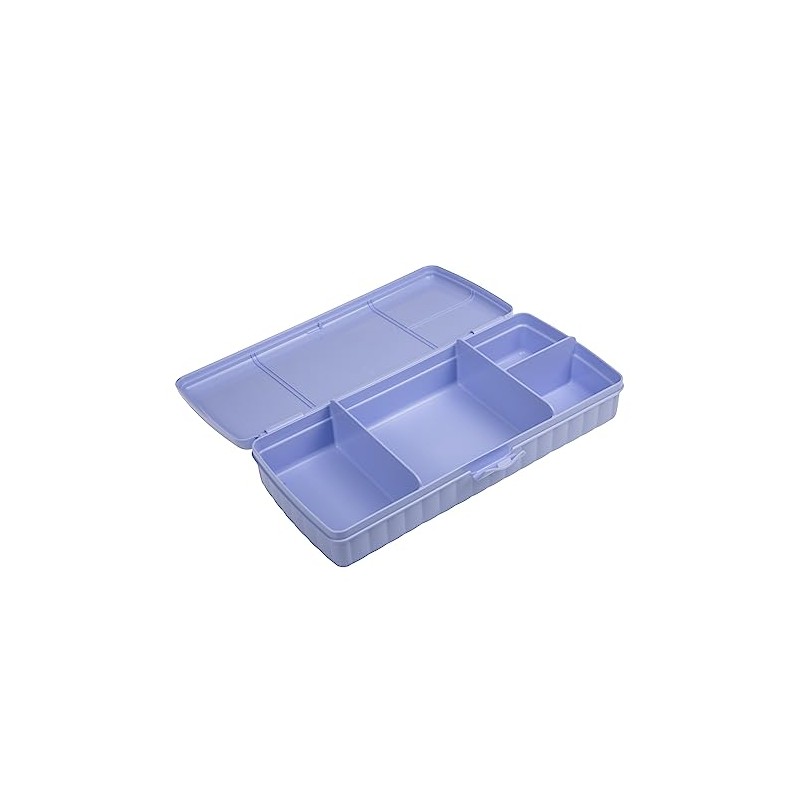 Tupperware Breakfast Buffet Lunch Box with Divisions and Ketchuplöffel Strawberry