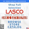 LASCO 03-4315 White Plastic Tubular 1-1/4-Inch Flexible Extendable Slip Joint