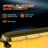 DOXMALL 78 LED Roof Top Strobe Light Bars,38 Inch Amber