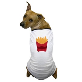 CafePress French Fries Dog T Shirt Dog T-Shirt, Pet Clothing, Funny Dog Costume
