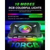 ChillCore RGB Gaming Laptop Cooling Pad with 5.5" Turbo Fan,