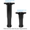 DDHOMIN 4 PCS Adjustable Plastic Support Legs for Bed Frames,