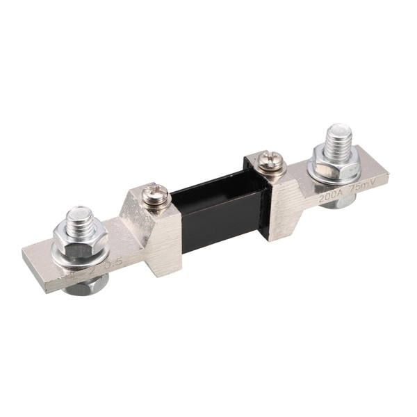 sourcing map Shunt Resistor 200A 75mV for DC Current Ammeter