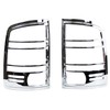 Restyling Factory Chrome ABS Tail Light Bezel Trim Cover for