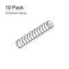 DTGN 0.4x4x20mm(DxODxL) Compression Spring - 10Pack - Good for Machinery