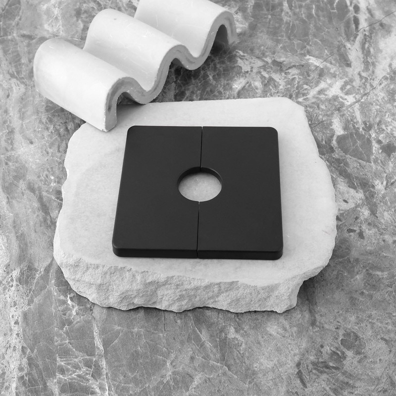 OTOTEC 4PCS Wall Split Flange Aperture 22mm ABS 85.5mm Self-Adhesive