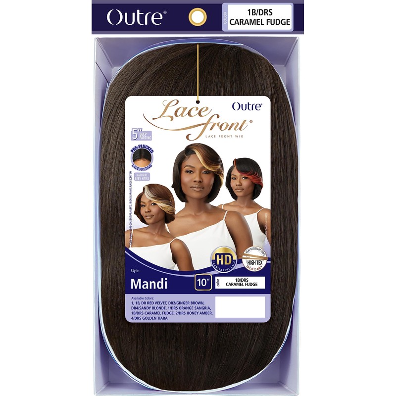 Outre Lace Front Wig - Mandi (OFF BLACK 1B)