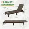 Greesum Outdoor Chaise Lounge Chairs Set of 2 with 5-Position