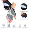3S SPORTS Men's Cycling Gloves Gel Padded Bicycle Fingerless Half