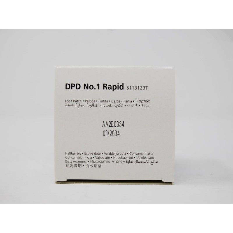 TEST ALL WATER - Lovibond DPD No. 1 Rapid Dissolve